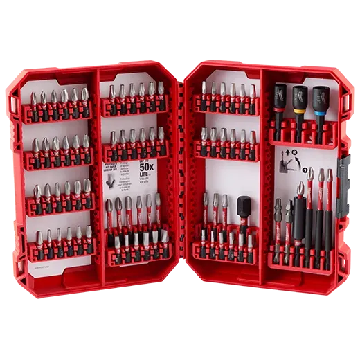 Bit Set - Milwaukee SHOCKWAVE Impact Duty™ Driver Bit Set - 80PC, 48-32-4094