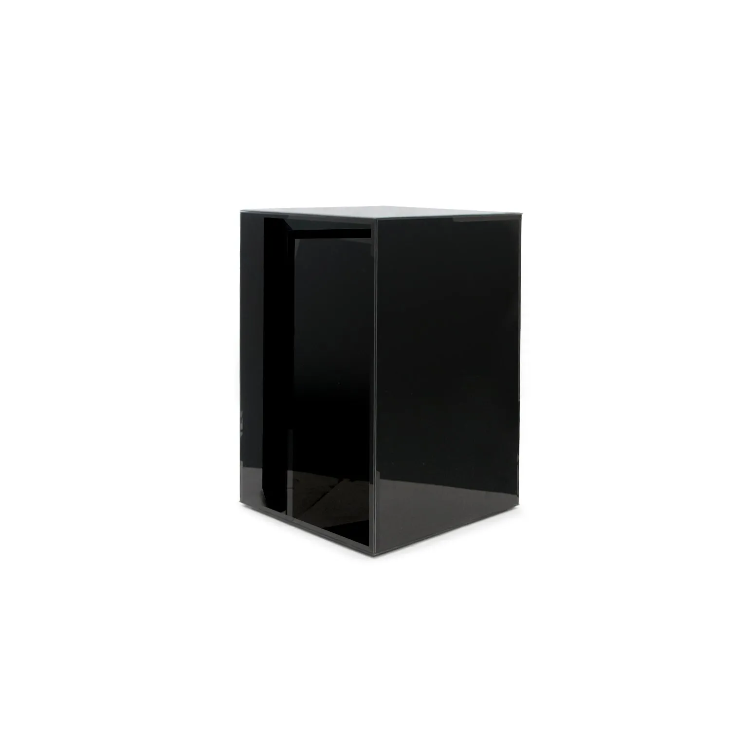 Black Glass Display Column / Pedestal