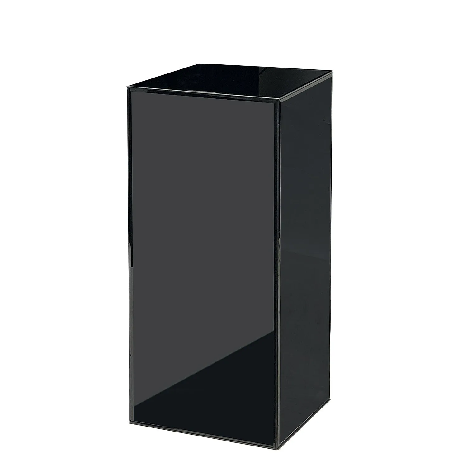 Black Glass Display Column / Pedestal