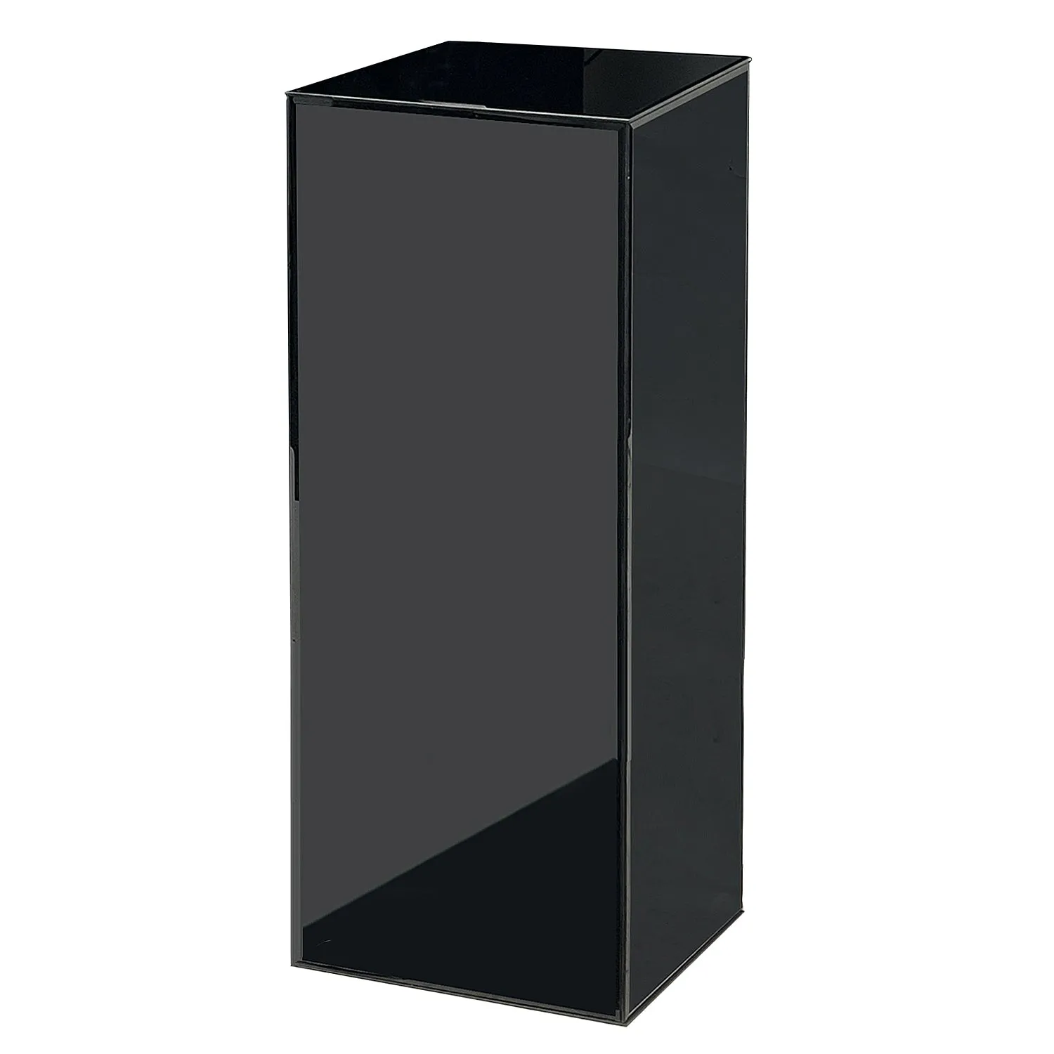 Black Glass Display Column / Pedestal