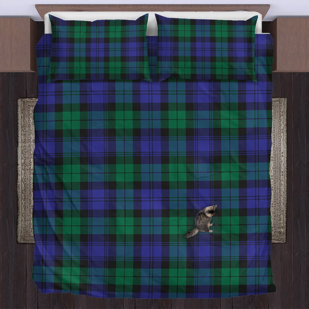 Black Watch Modern Tartan Bedding Set