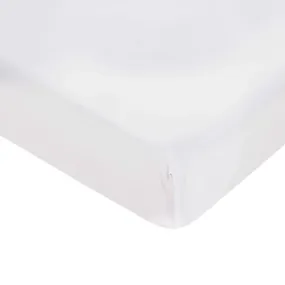 Boori Bedside Bed Fitted Sheet White 160 x 80cm