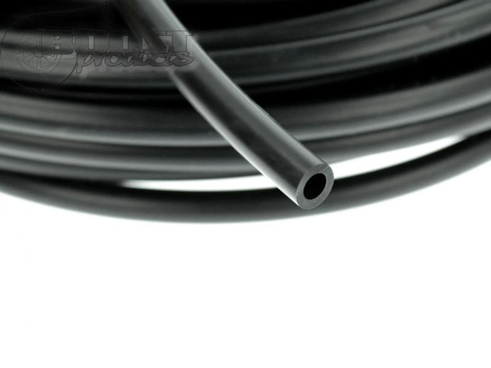 BOOST products Silicone Vacuum Hose 9mm (23/64") ID, Black, 3m (9ft) Roll