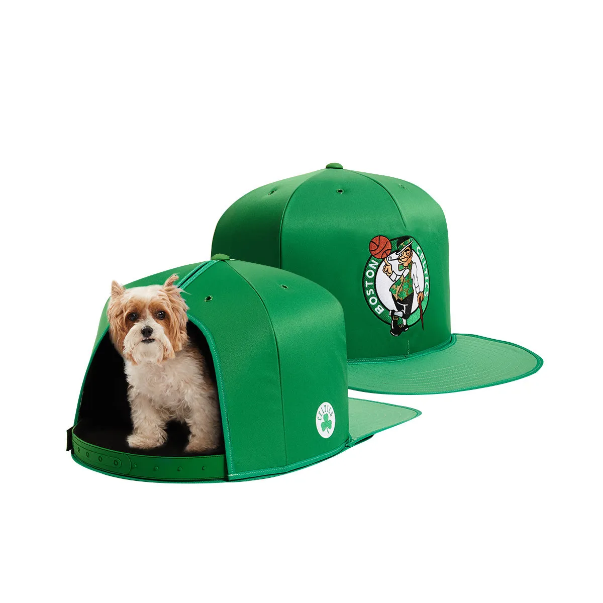 BOSTON CELTICS NAP CAP PREMIUM DOG BED