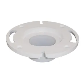 Braxton Harris Company 3″ PVC Closet Flange Less Knockout