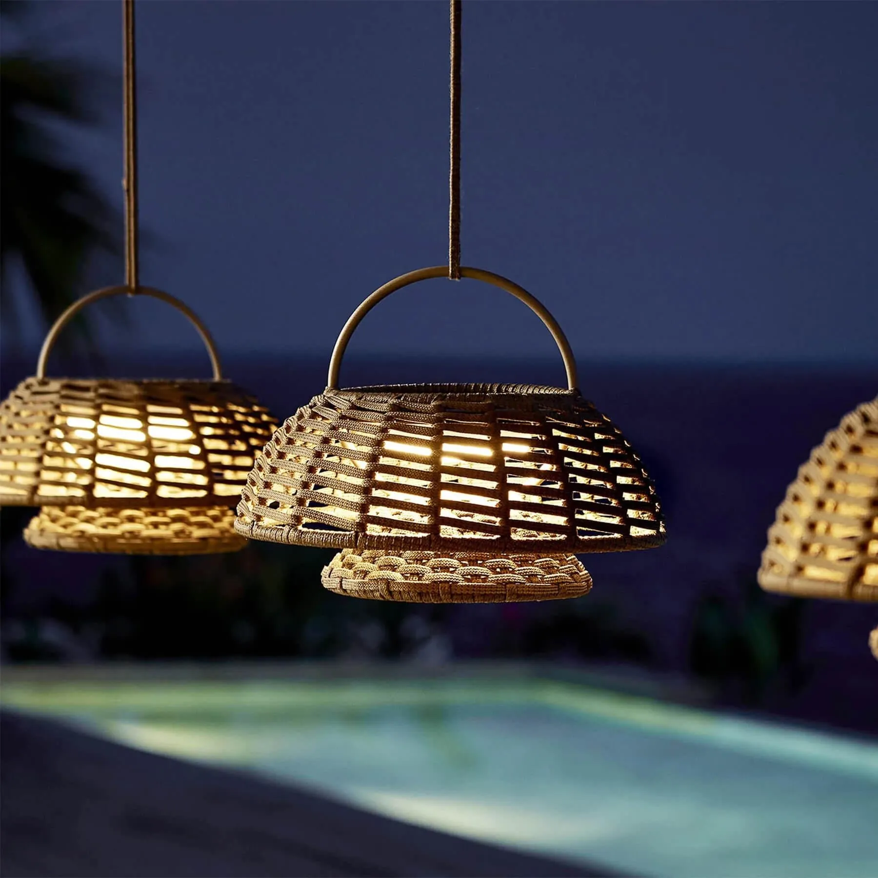 Cane-line Illusion Garden Hanging Light