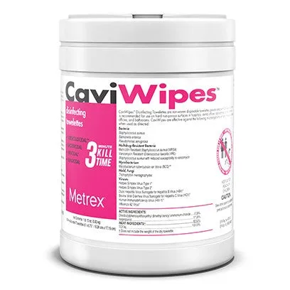 Caviwipes 160 Wipes per Container