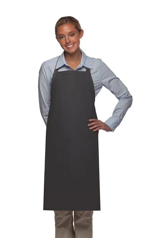 Charcoal Deluxe Butcher Adjustable Apron (2 Pockets)