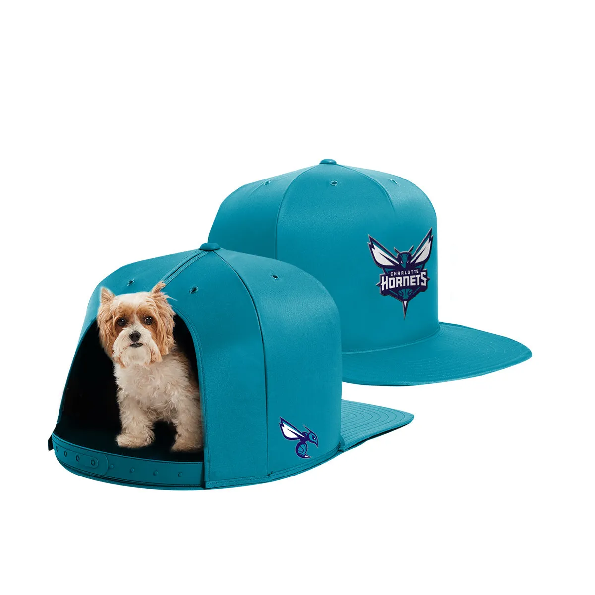 CHARLOTTE HORNETS NAP CAP PREMIUM DOG BED