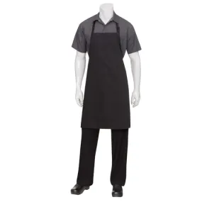 Chef Works F8 BLK0 Bib Apron