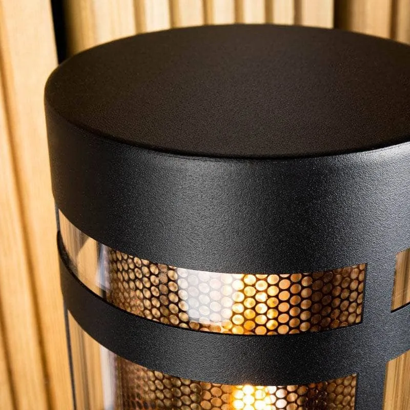 Clermont Mesh Wall Light Black