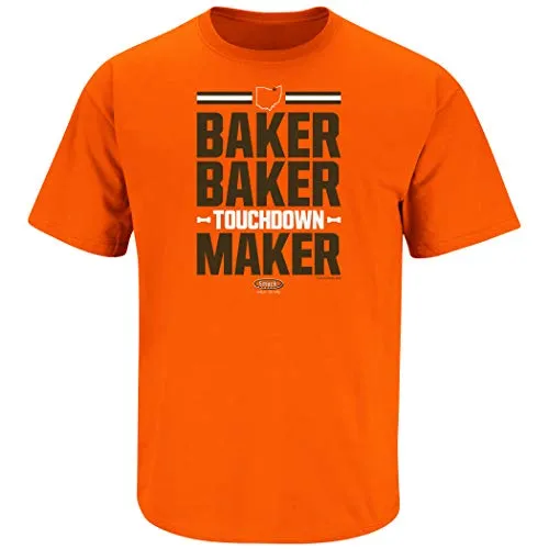 Cleveland Pro Football Apparel | Shop Unlicensed Cleveland Gear | Baker Baker Touchdown Maker Shirt