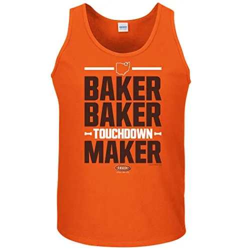 Cleveland Pro Football Apparel | Shop Unlicensed Cleveland Gear | Baker Baker Touchdown Maker Shirt