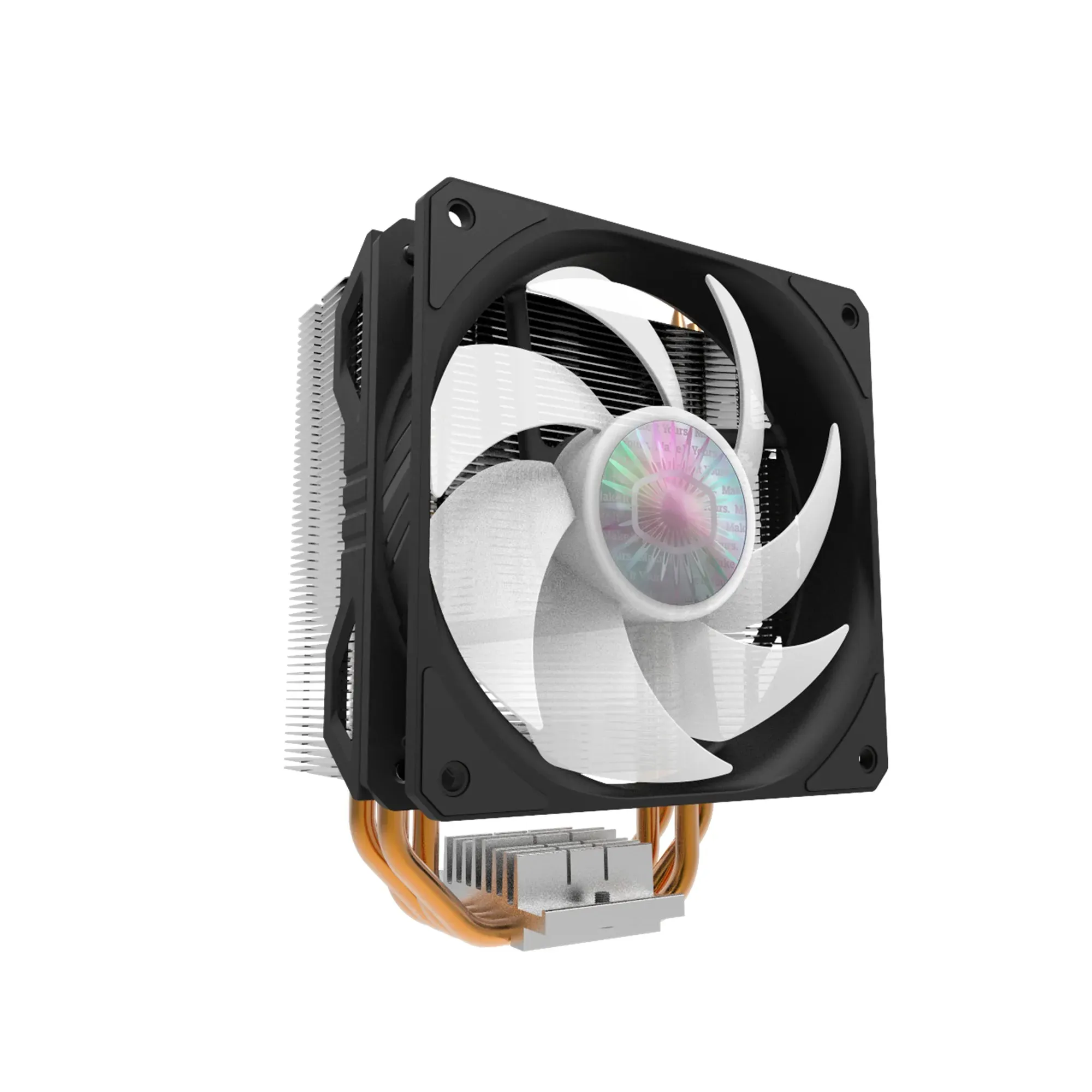 CM Cooler Hyper 212  Spectrum Tower; 120mm RGB Fan; Included RGB Controller; Upgradable to Dual Fan; 4 Heat Pipes.