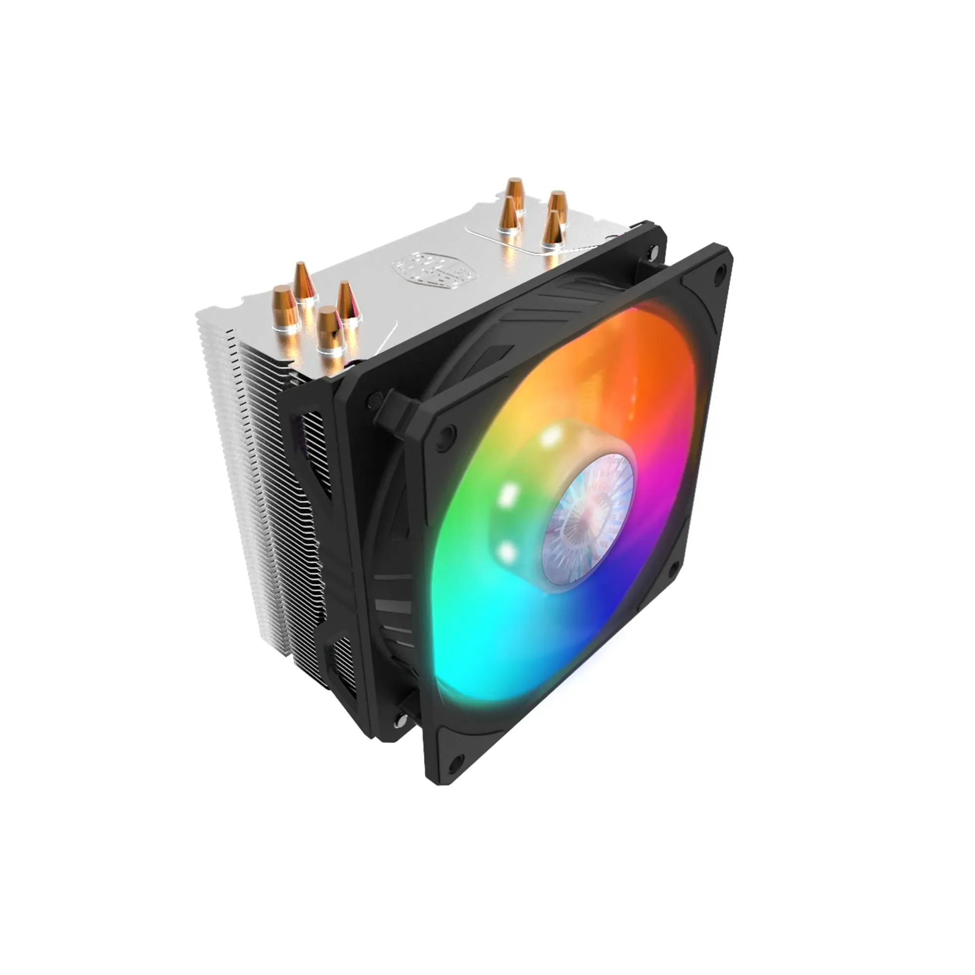 CM Cooler Hyper 212  Spectrum Tower; 120mm RGB Fan; Included RGB Controller; Upgradable to Dual Fan; 4 Heat Pipes.