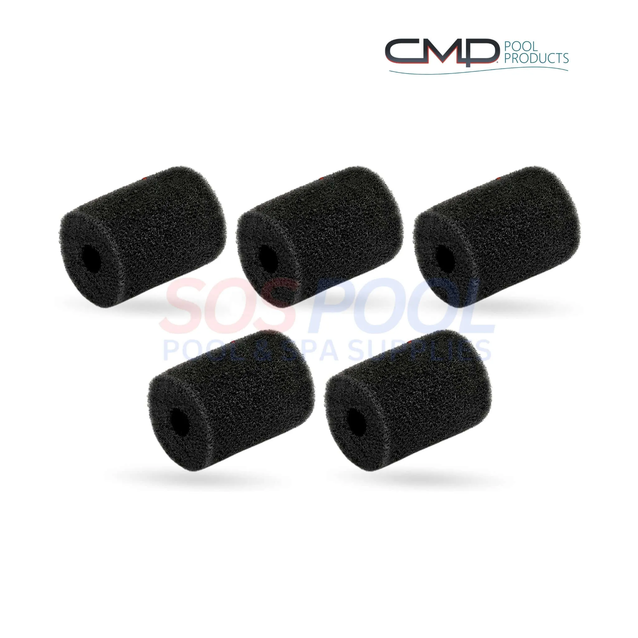 CMP Sweep Hose Scrubber For Polaris Cleaners | 5 Pack | Black | 9-100-3105 | 25563-300-500