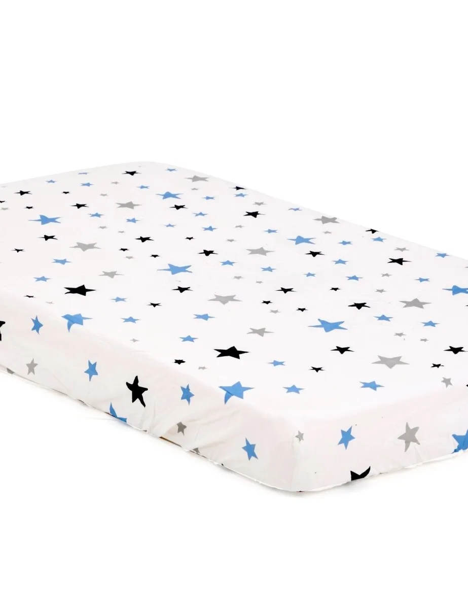 Combo of Baby Crib Sheet - Sleep Under The Stars and My Sea World