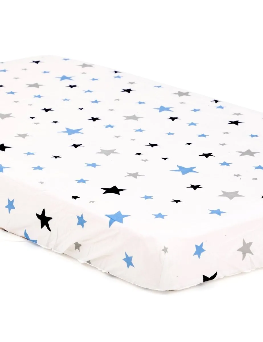 Combo of Baby Crib Sheet - Sleep Under The Stars and My Sea World