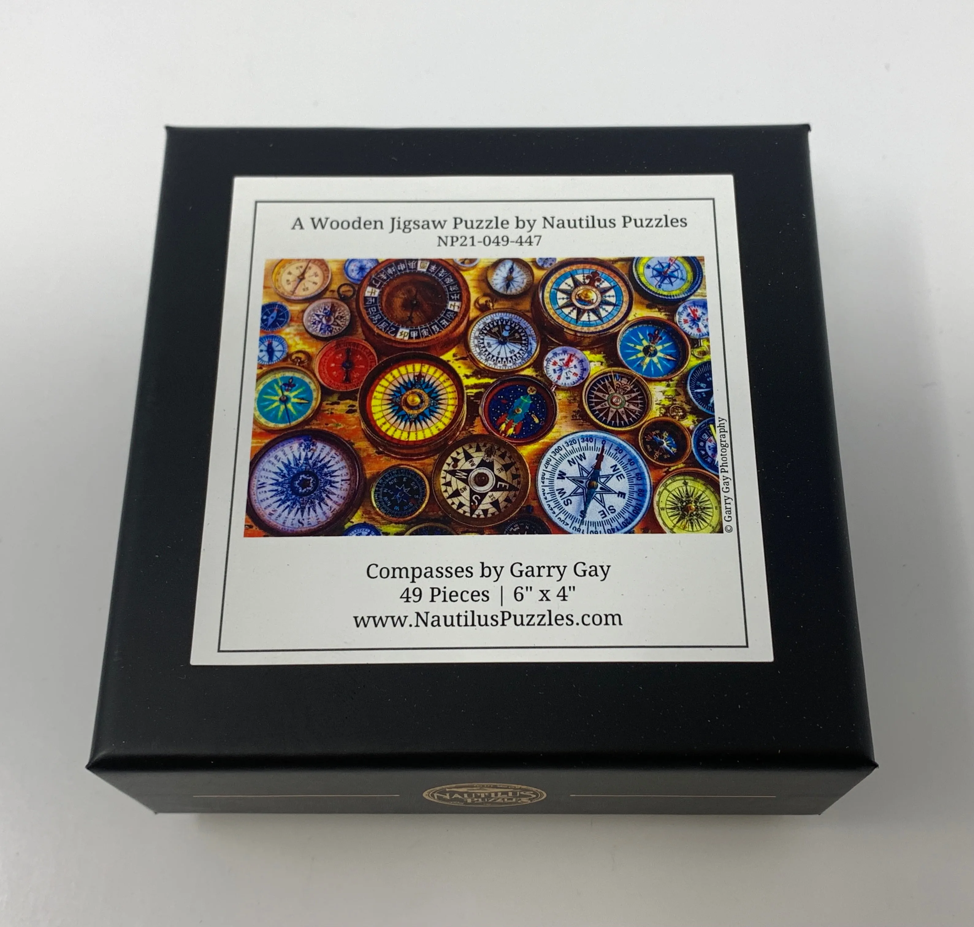 Compasses - 49 Piece MINI Wooden Jigsaw Puzzle