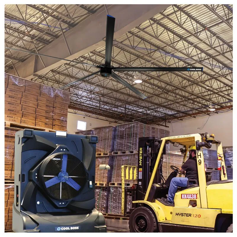 Cool Boss™ CB-20HVLS HVLS Industrial Ceiling Fan - 20 ft.