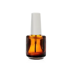 Cre8tion Empty Glass AMBER Bottle, Blank, 0.5oz, 26045 (Packing: 288 pcs/case)