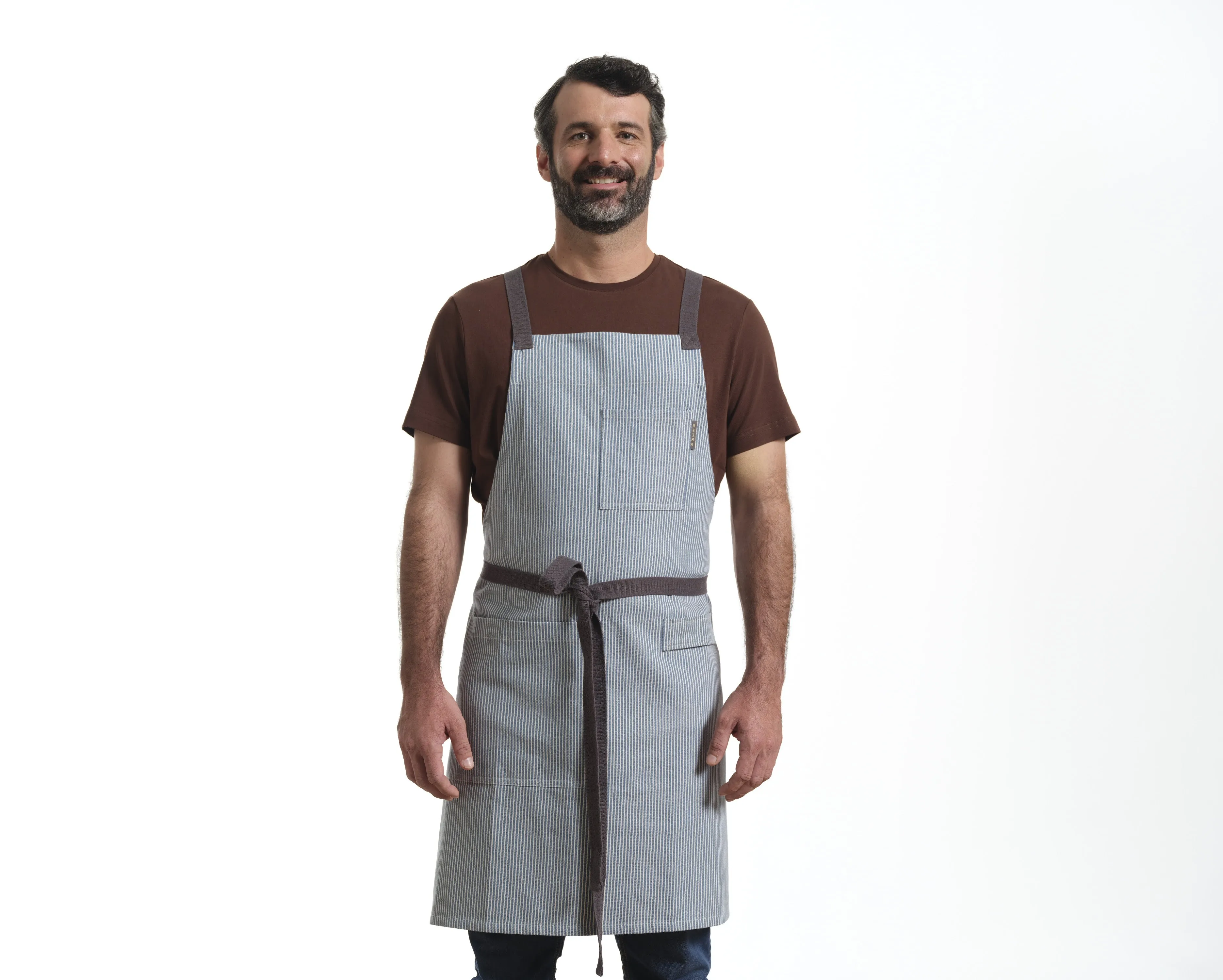 Crossback Apron with Pockets, Gardening Apron and Serving Aprons | Eco-Friendly