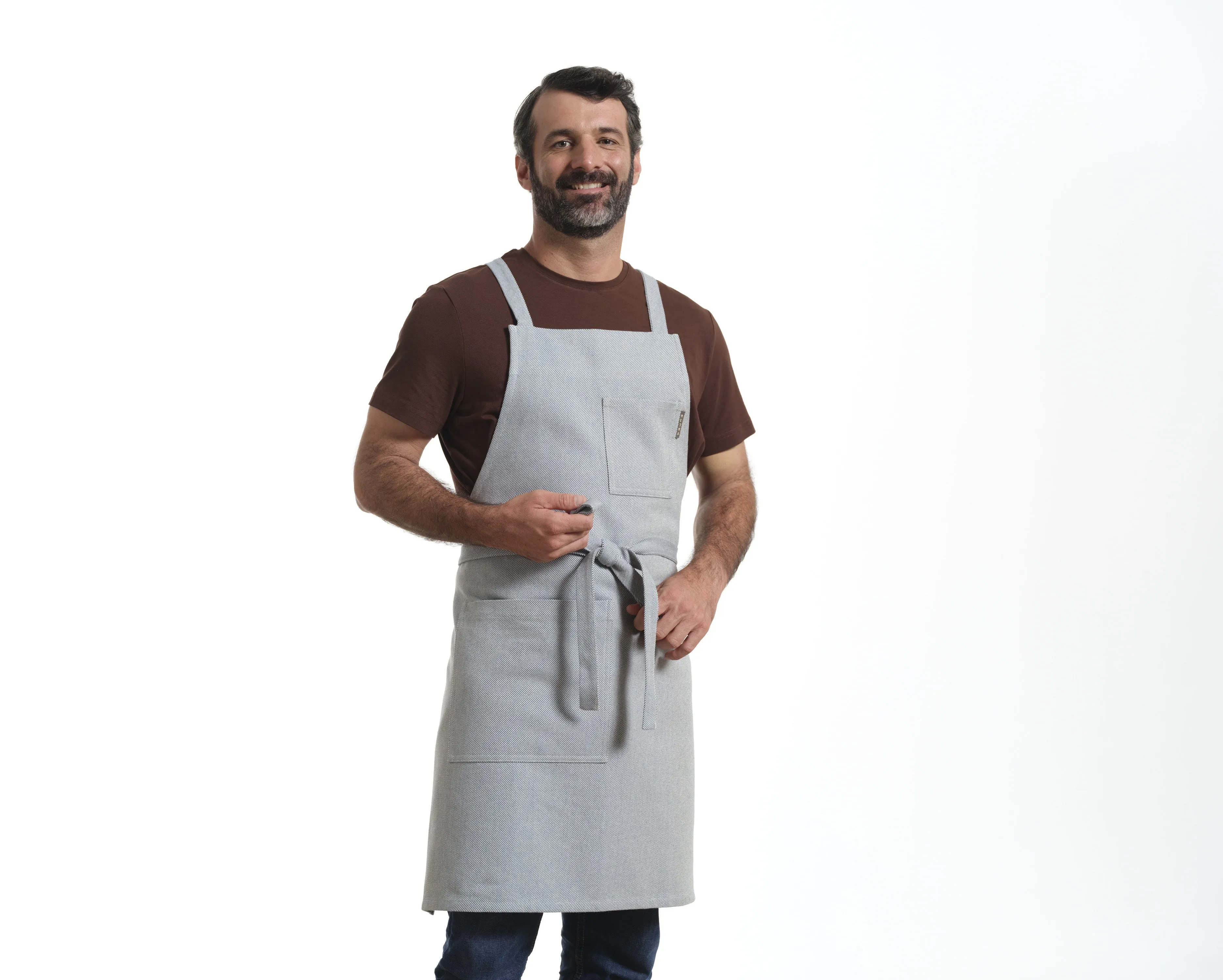 Crossback Apron with Pockets, Gardening Apron and Serving Aprons | Eco-Friendly