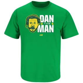 Dan The Man T-Shirt for Oregon College Fans (SM-5XL)