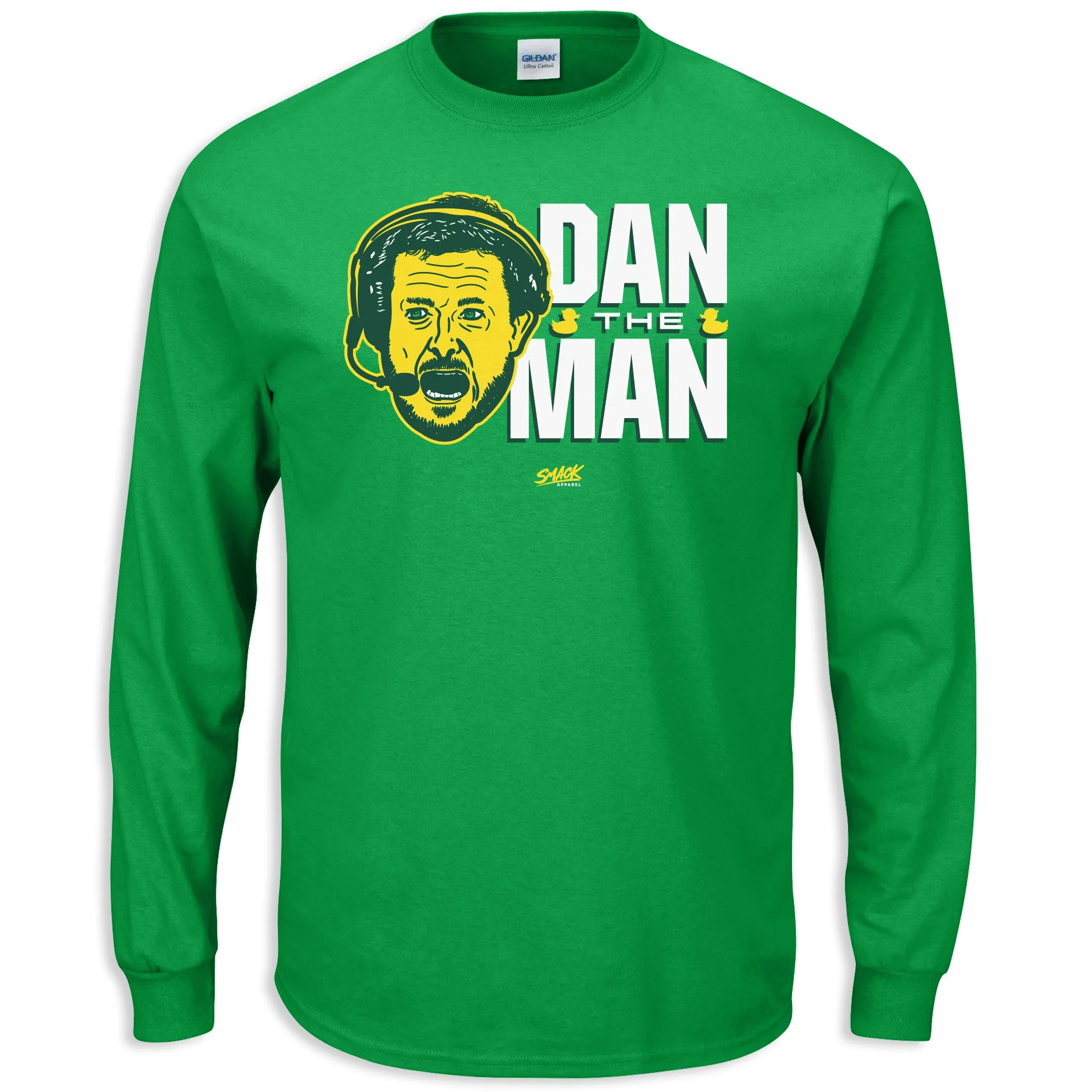 Dan The Man T-Shirt for Oregon College Fans (SM-5XL)