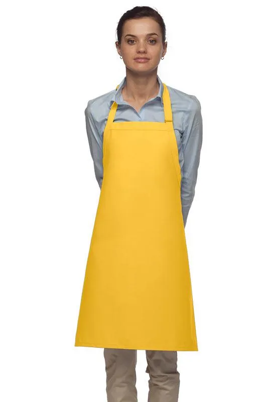 Deluxe Bib Adjustable Apron (No Pockets)