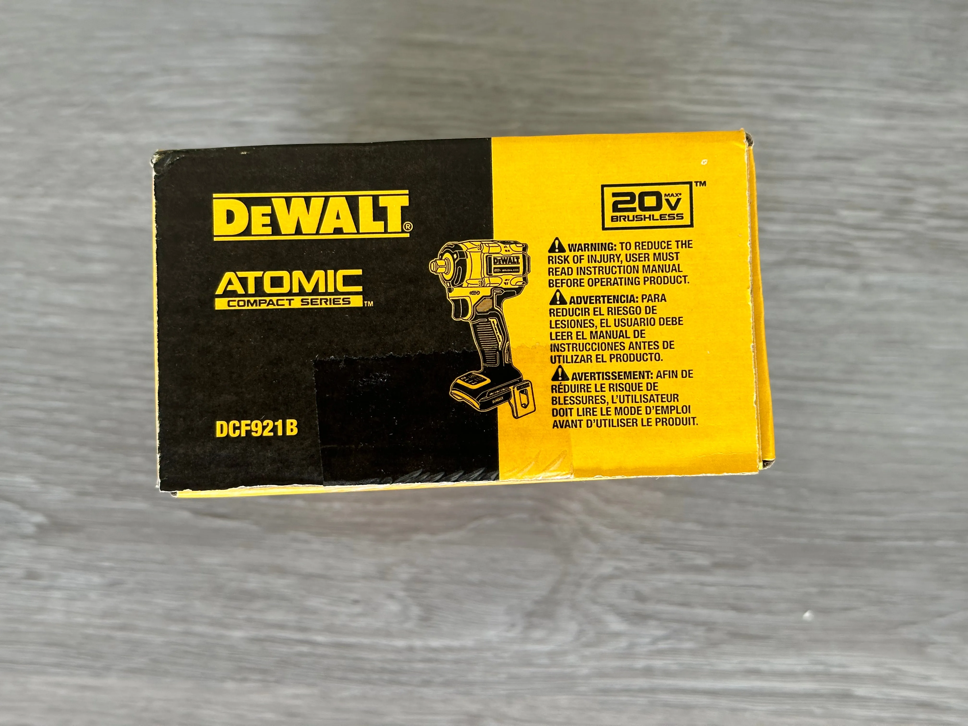 DeWalt ATOMIC 20V MAX Cordless Brushless 1/2 in. Variable Speed Impact Wrench (tool only)