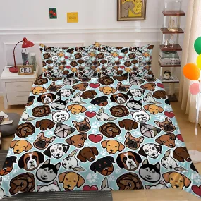 Dogs Bedding Set: Kids Nursery bedding set