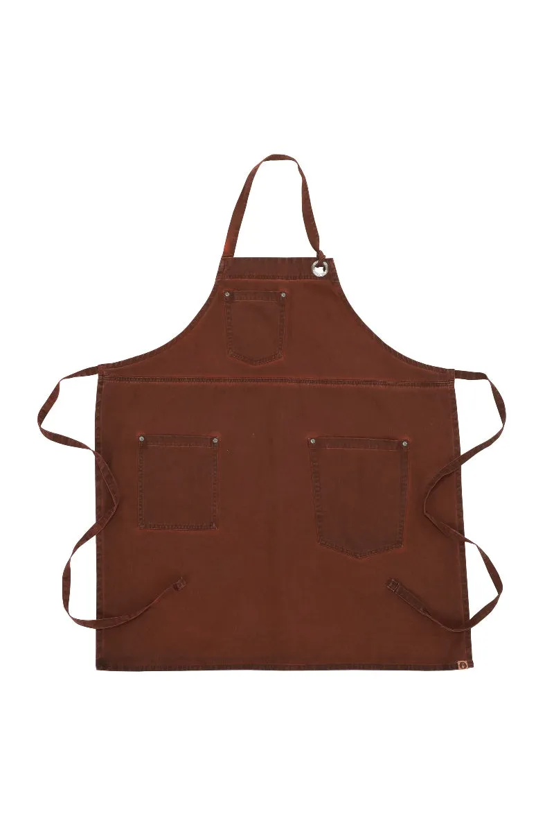 Dorset Rust Bib Apron