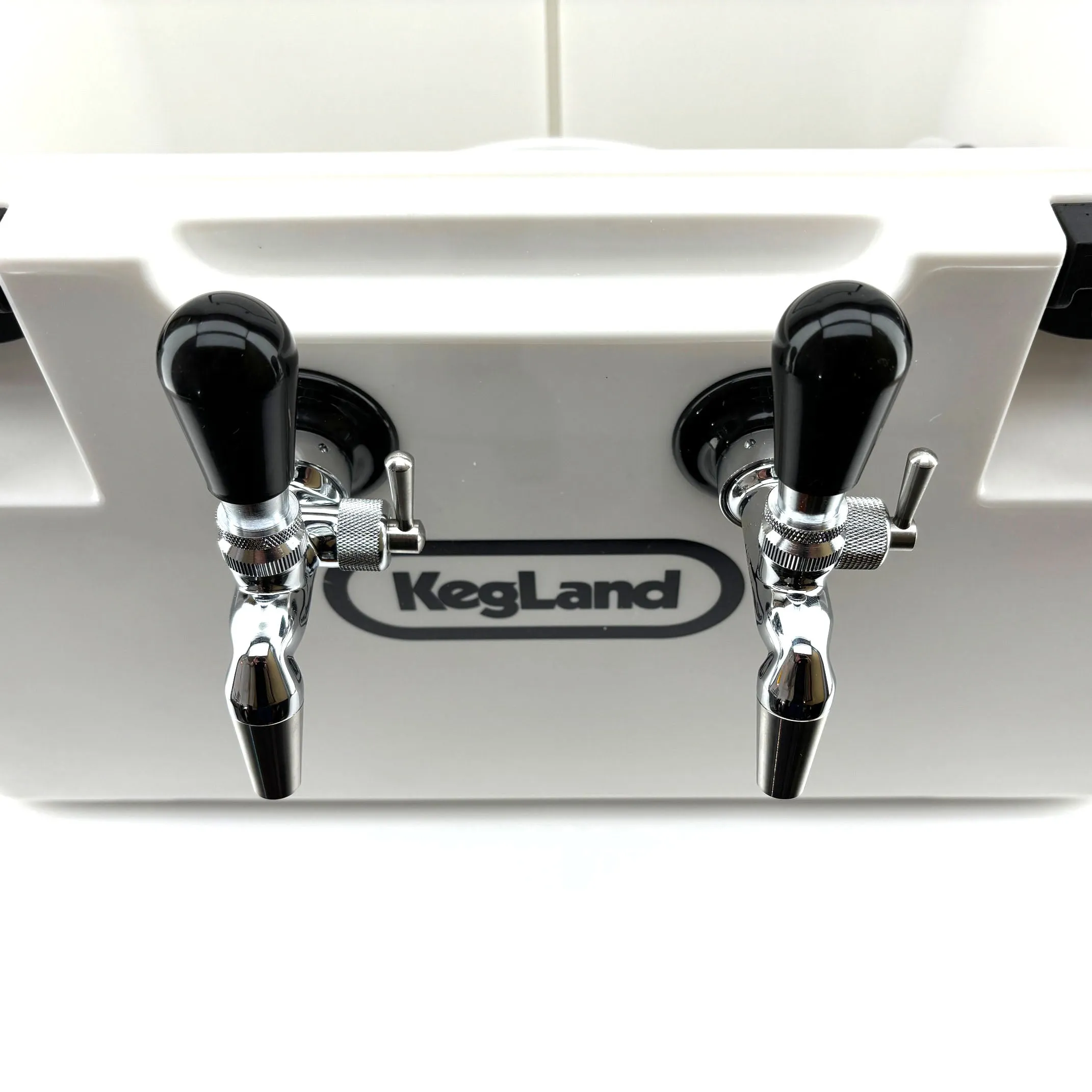 Double Flow Control Tap Cooler Box/Jockey Box/Magic Box - With Aluminium Cold Plate