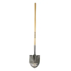 DuraDrive Carbon Steel 48 in Ash Wood Round Point Shovel