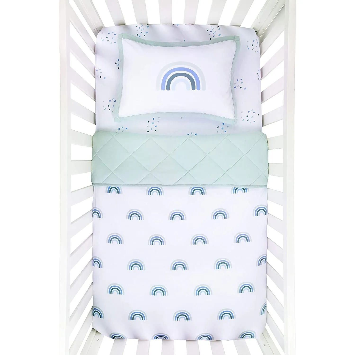 Ely's & Co. FOUR PIECE BABY CRIB SET