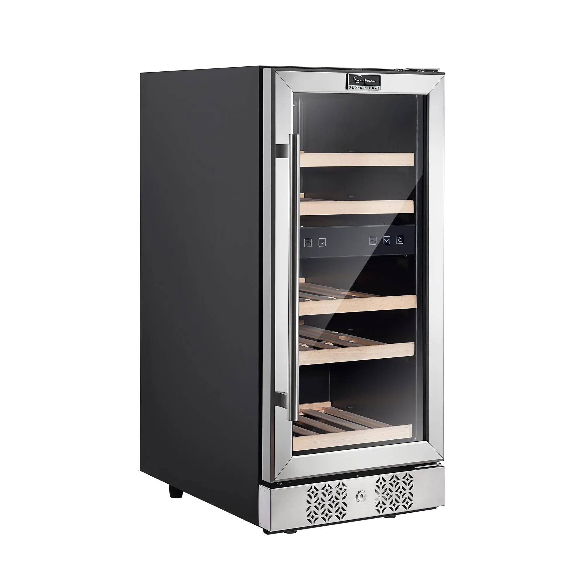 Empava WC02D 15 Inch Dual Zone Small  Wine Fridge