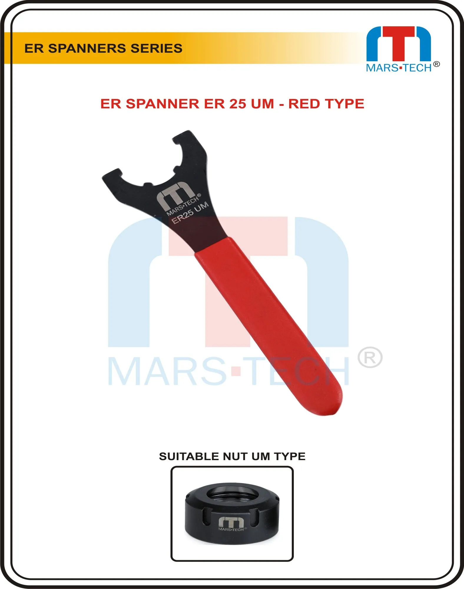 ER25 Spanner M Type C Type UM Type