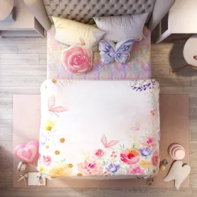 Fancy Fluff Kids Double Comforter- Secret Garden