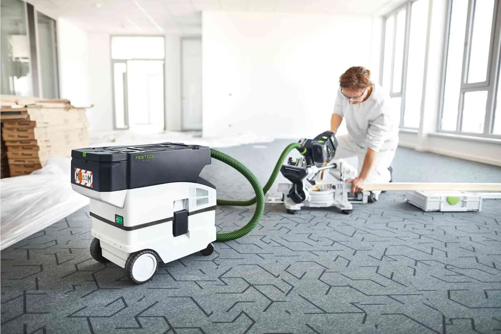 Festool | Cordless mobile dust extractor Cleantec CTLC MIDI Basic - Tool Only