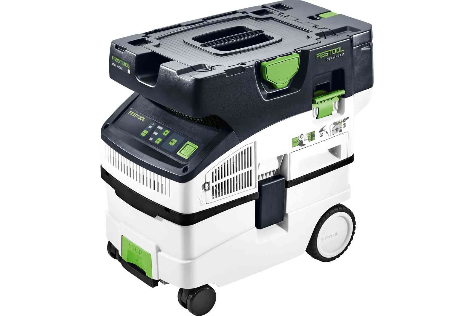 Festool | Cordless mobile dust extractor Cleantec CTLC MIDI Basic - Tool Only