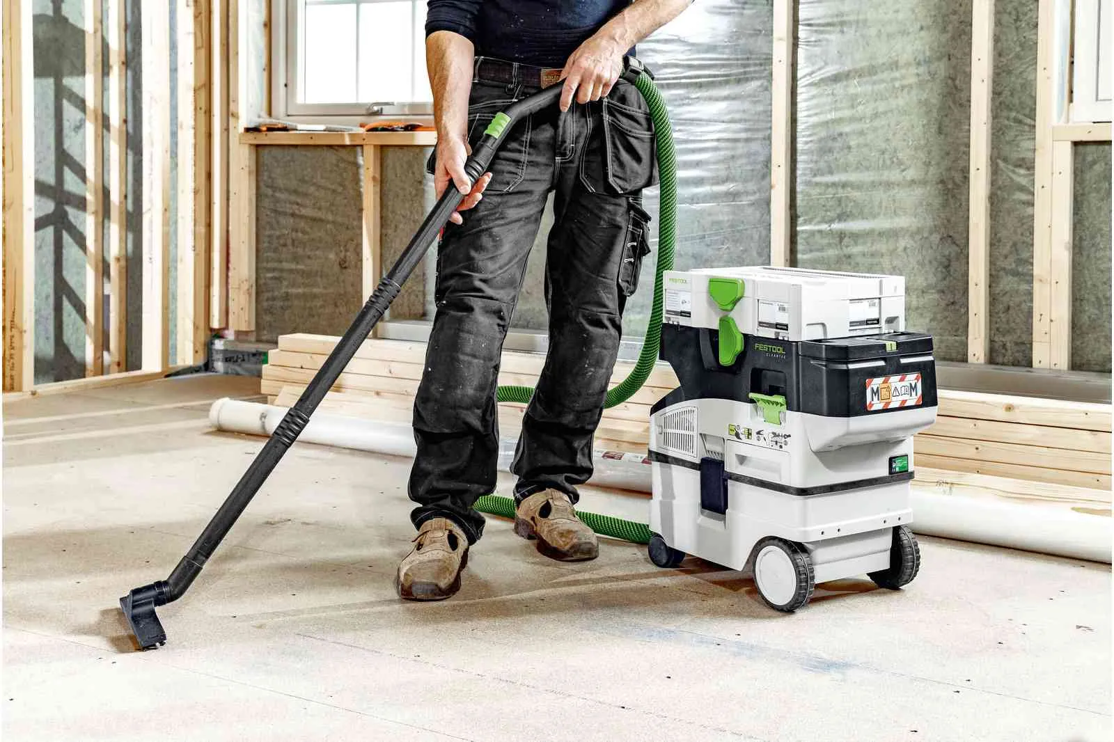 Festool | Cordless mobile dust extractor Cleantec CTLC MIDI Basic - Tool Only