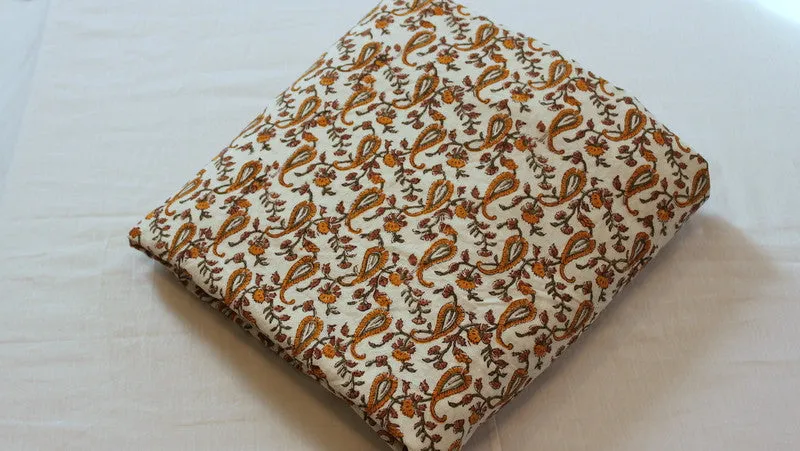 Fitted Bed sheet: NARANGI KAIRI