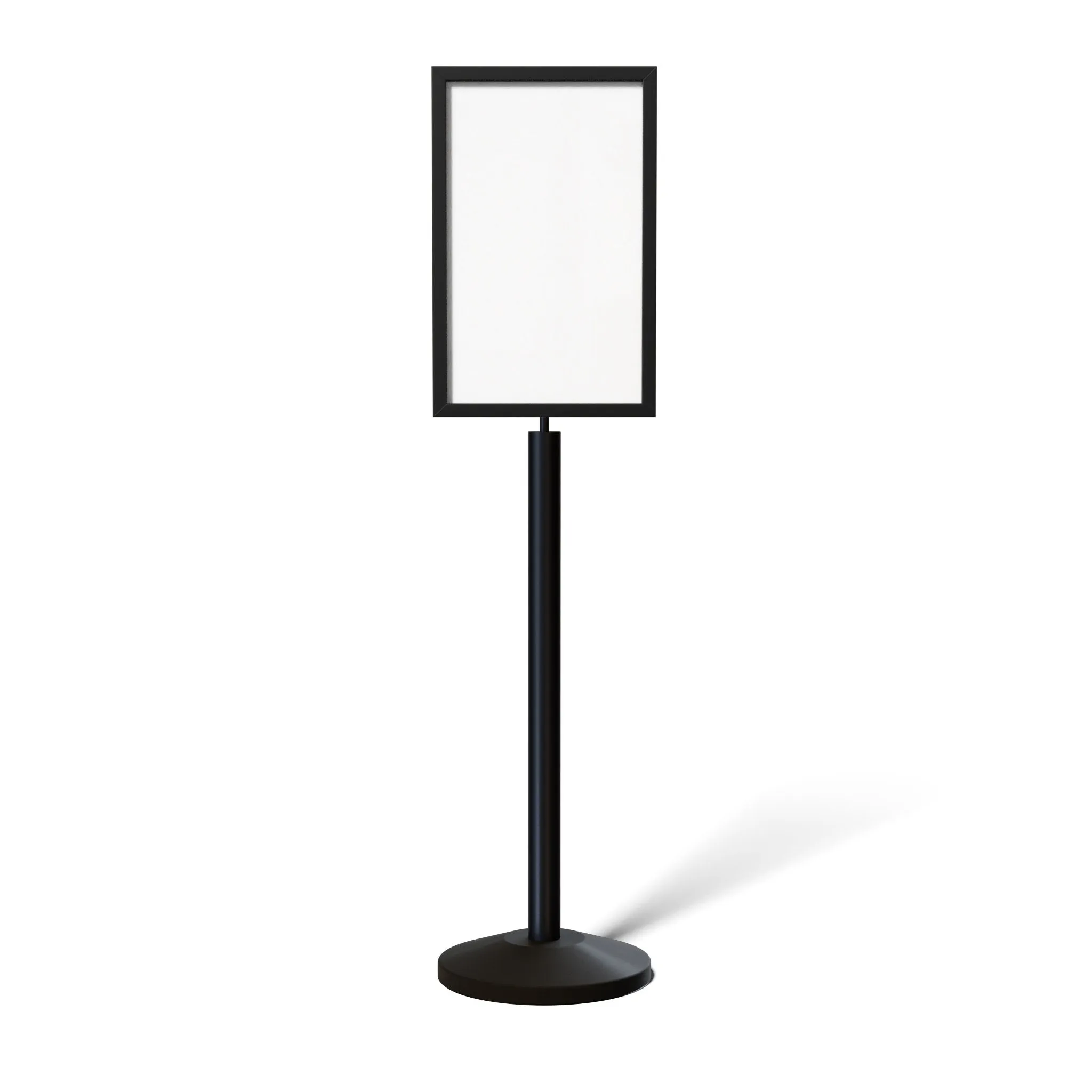 Floor Standing Sign Frame with Sloped Base - CCW Series SFFS-100