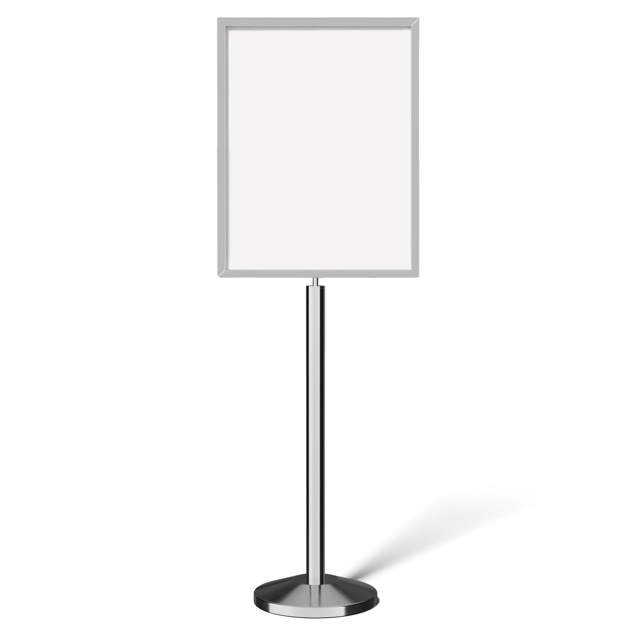 Floor Standing Sign Frame with Sloped Base - CCW Series SFFS-100