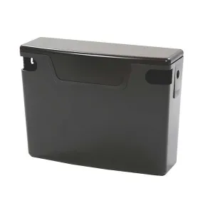 Fluidmaster Dual Cistern Concealed Compact Plastic Black Durable Water Saving