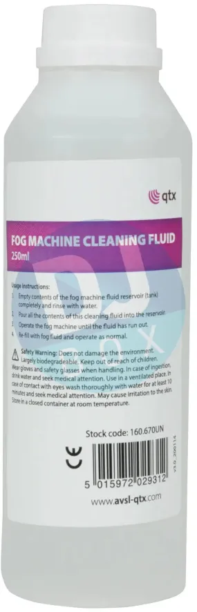 Fog Machine Cleaning Fluid 250ml