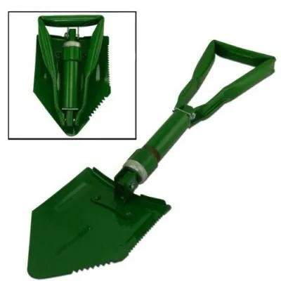 Folding Fold Up Camp Steel Shoval Survival Military Camping Shovel Tool Pick