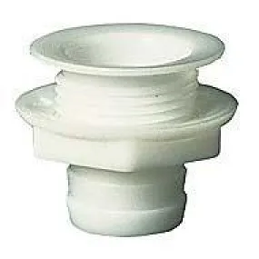 Forespar Flush Thru-Hull w/Screen 1-1/2" White 906037 | 24