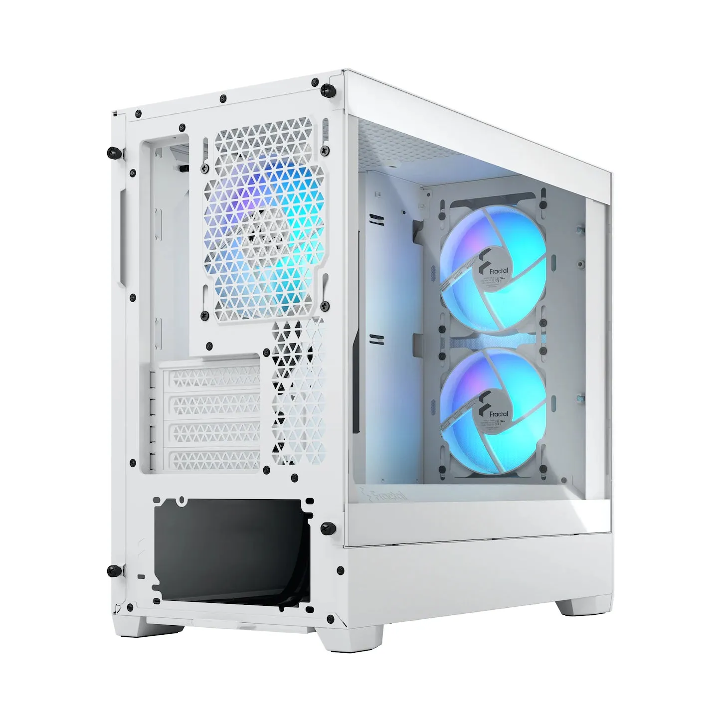 Fractal Design Pop Mini Air RGB White TG Clear mATX Case